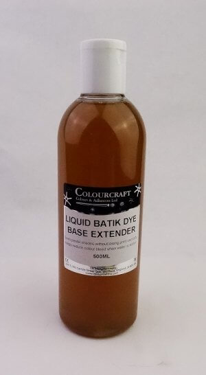 Liquid Batik Dye Base Extender - 500ml